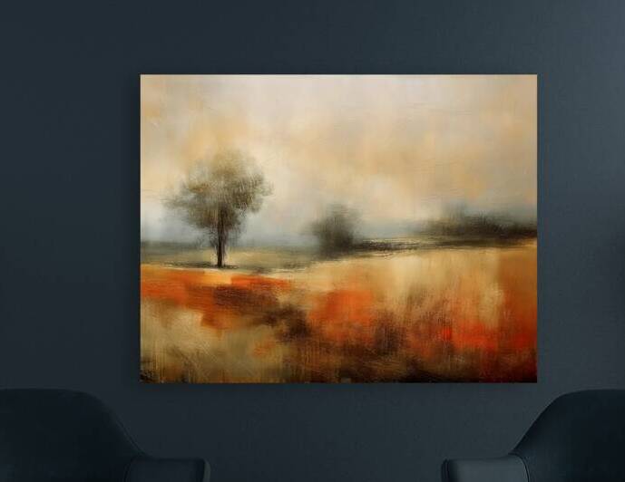 VINTAGE LANDSCAPE by Thea Menagh