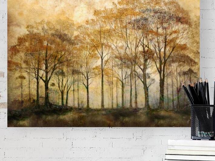 Trees in Morning by Thea Menagh