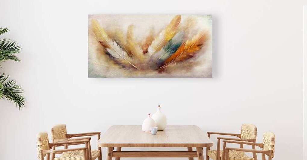 Feather Greetings by Thea Menagh