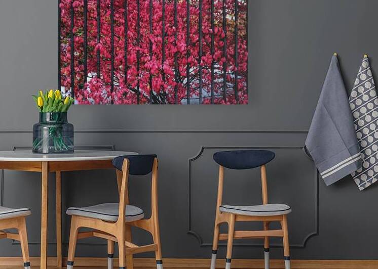 Burning Bush Behind Bars by Thea Menagh