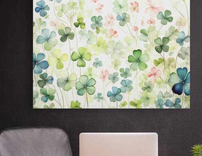 Clover All Over a Focus Wall by Thea Menagh