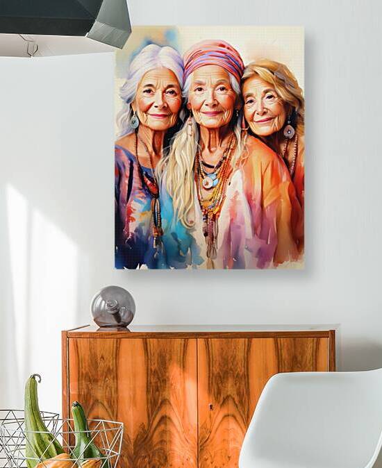 Besties Forever Wrinkles and All by Thea Menagh