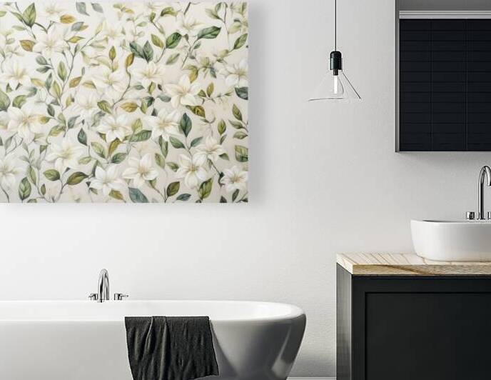 Pretty Mural or Accent Wall  by Thea Menagh