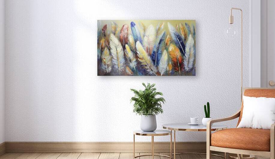 Found Feathers  by Thea Menagh