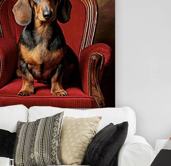 Posing In His Favourite Chair by Thea Menagh