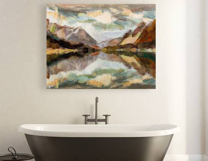 Mountains in My Mind by Thea Menagh