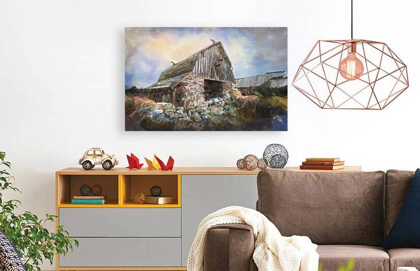 Beautiful Old Barn by Thea Menagh