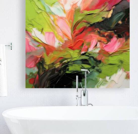 Abstract Wallart  by Thea Menagh