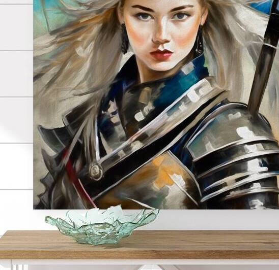 Blonde Warrior by Thea Menagh