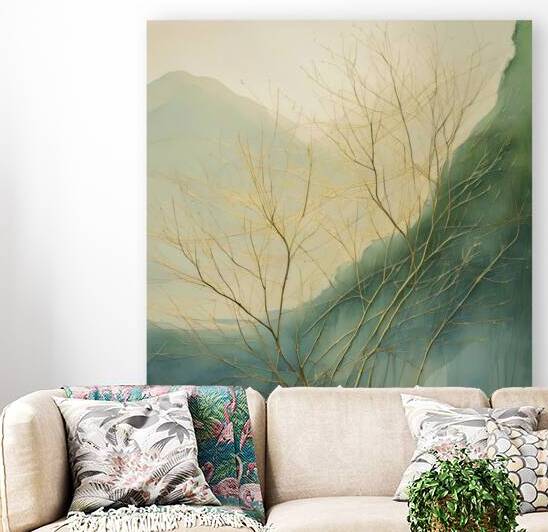Gold in Morning Mist by Thea Menagh