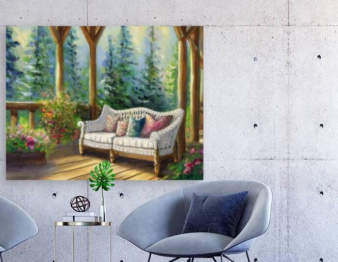 Summer Furniture at the Cottage by Thea Menagh