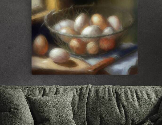 Never Put All Eggs in One Basket by Thea Menagh