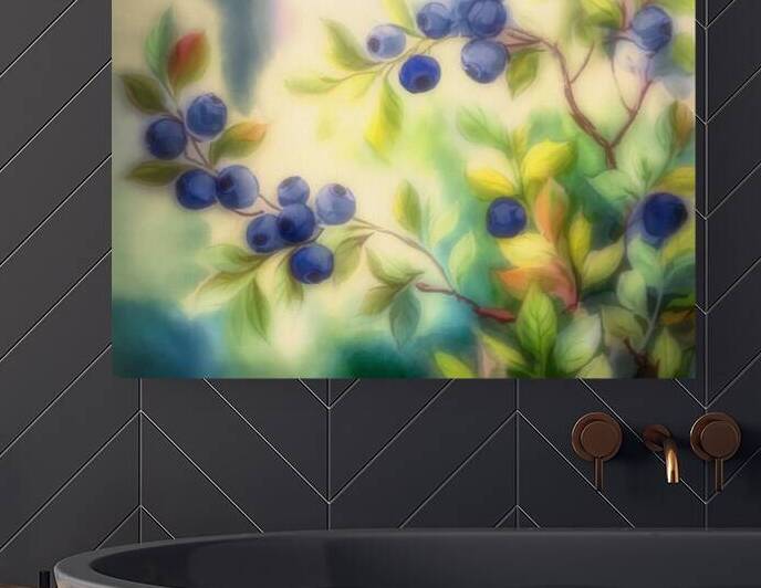 Blueberry Fields Forever by Thea Menagh