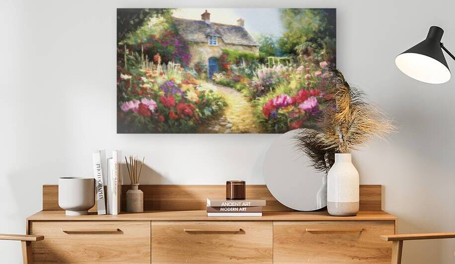 Path to the Blue Door by Thea Menagh