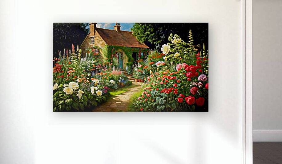 An Avid Gardener Lives Here by Thea Menagh