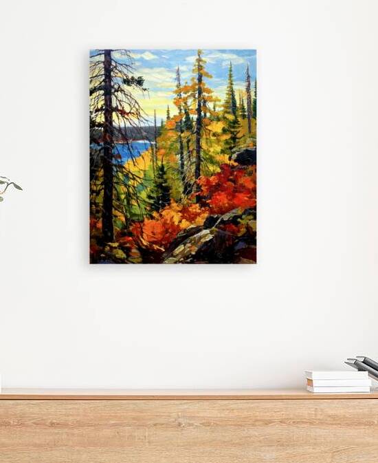 Muskoka in the Fall by Thea Menagh