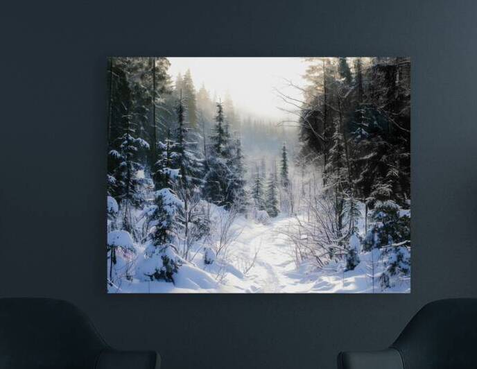 Winter in the Woods by Thea Menagh