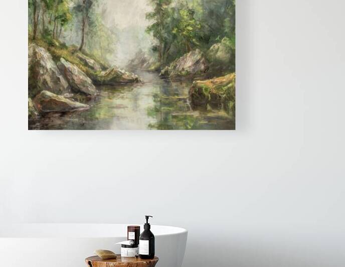 Rocky River Banks by Thea Menagh
