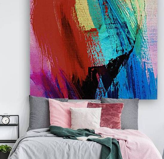 Brush Strokes of Vibrant Colours by Thea Menagh