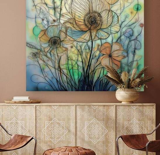 Surreal Flowers by Thea Menagh