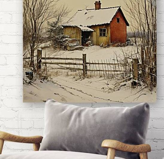 The Small Abandoned Home by Thea Menagh