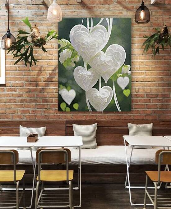White Hearts and Love Forever by Thea Menagh