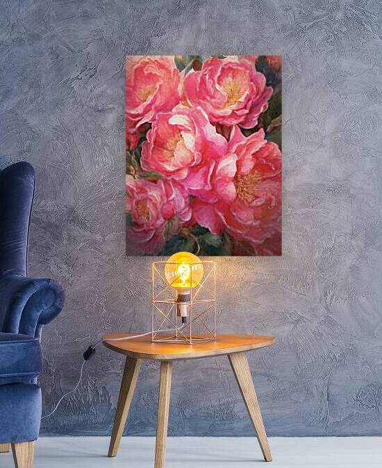 Wild English Roses by Thea Menagh