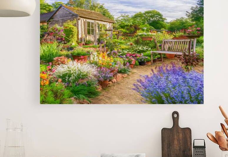 My Shed at the Back of the Garden by Thea Menagh