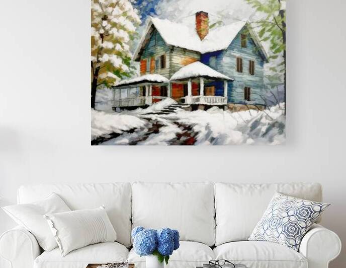 Pretty When the Snow is Still White by Thea Menagh