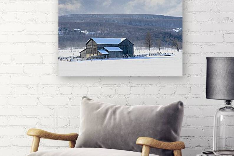 Barn in the Valley Near Collingwood by Thea Menagh