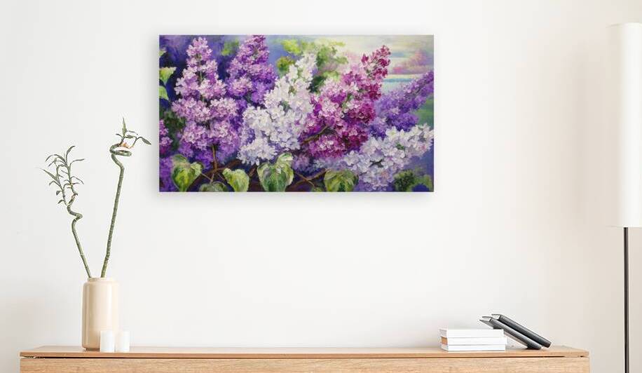 Smell the Glorious Irises by Thea Menagh