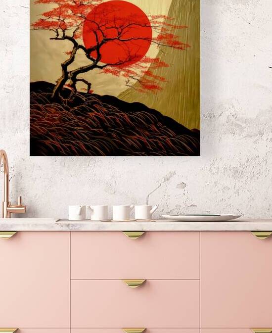Red Moon  by Thea Menagh