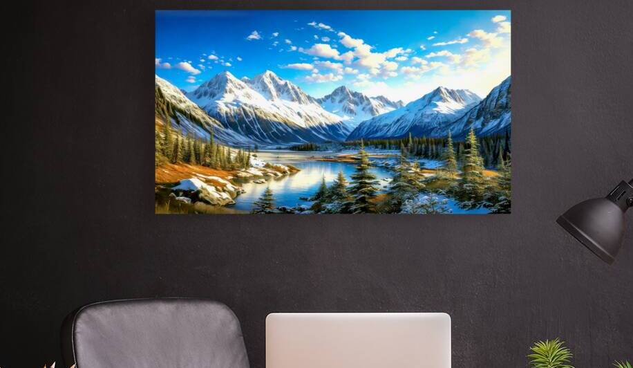 Spring in Alaska by Thea Menagh