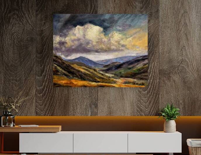 The Mourne Mountains in Ireland by Thea Menagh