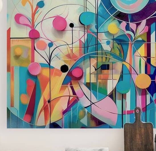 Underwater Weeds and Fish by Thea Menagh