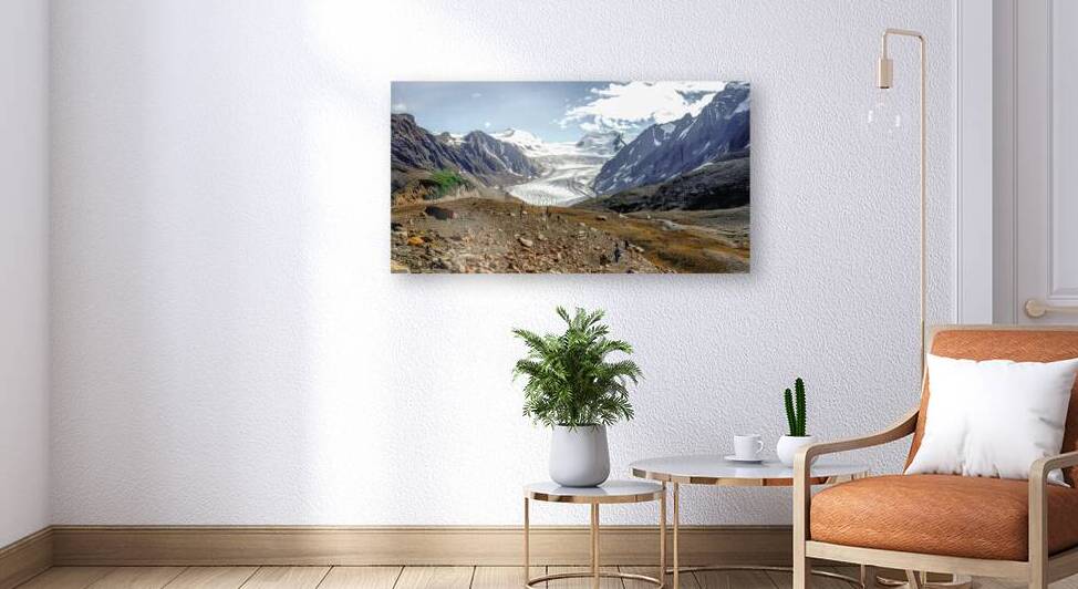 Glaciers in Alaska Mountains by Thea Menagh