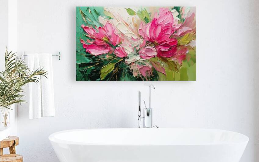 Pink Blossoms Everywhere by Thea Menagh