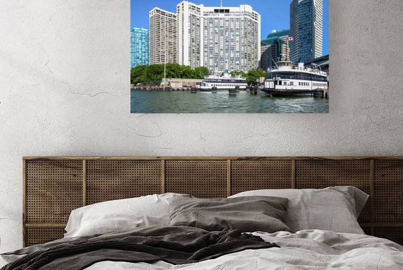 Ferries at Harbourfront in Toronto by Thea Menagh