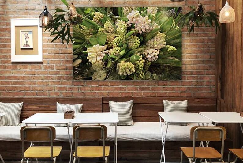 Hyacinths for the Kitchen Table by Thea Menagh