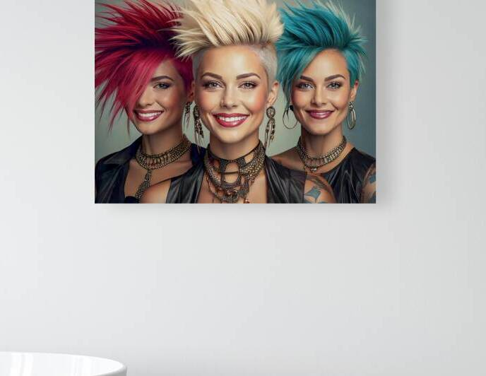 Portrait of Great Punk by Thea Menagh