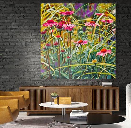 Blooming Echinacea by Thea Menagh