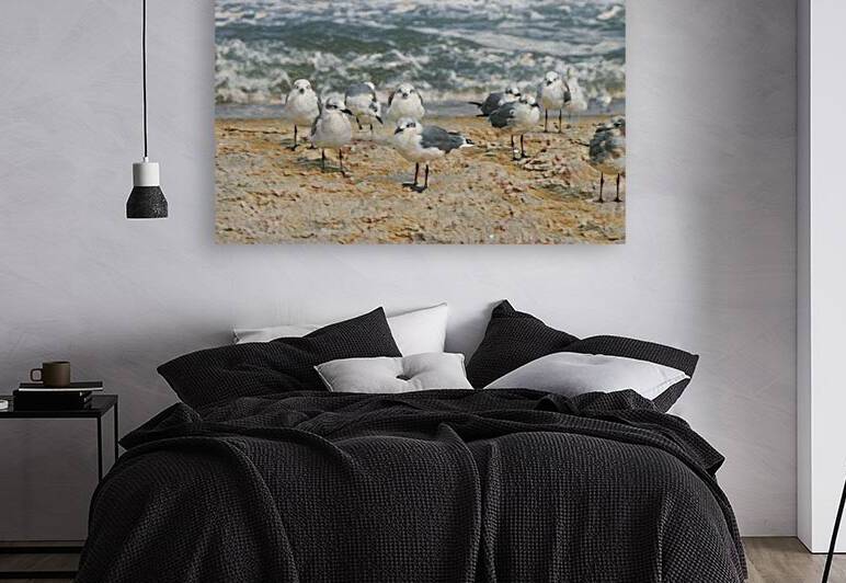 Seagull Dating Scene by Thea Menagh