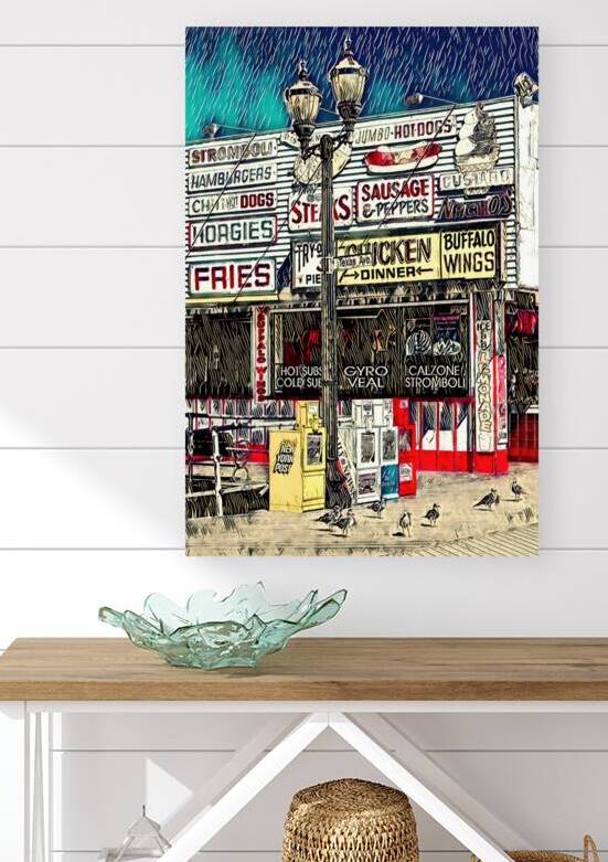 Atlantic City Boardwalk by Thea Menagh