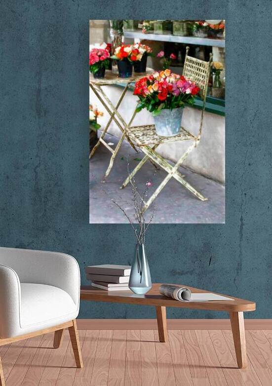 Give Your Love Roses - in Paris by Thea Menagh