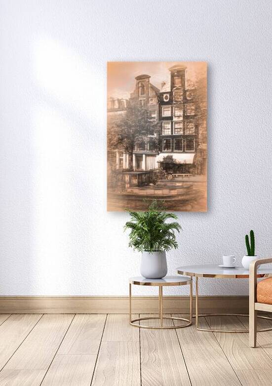 Sketch of Amsterdam Homes by Thea Menagh