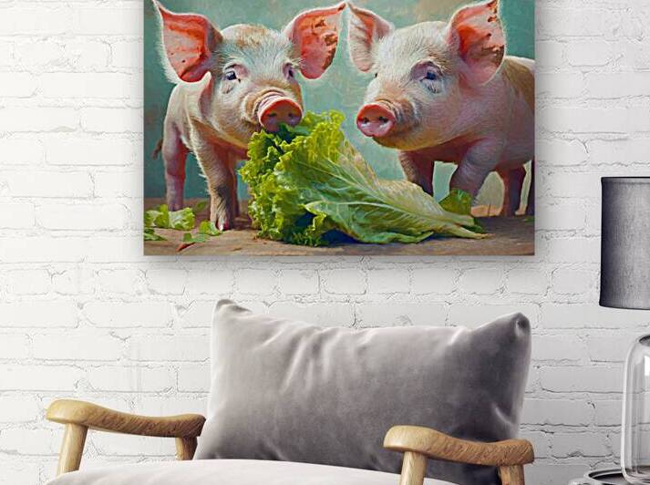 Piggy Went to Market by Thea Menagh