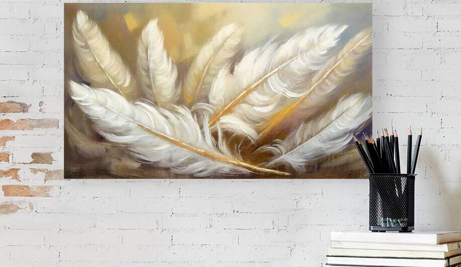 White Feathers Lost by Thea Menagh