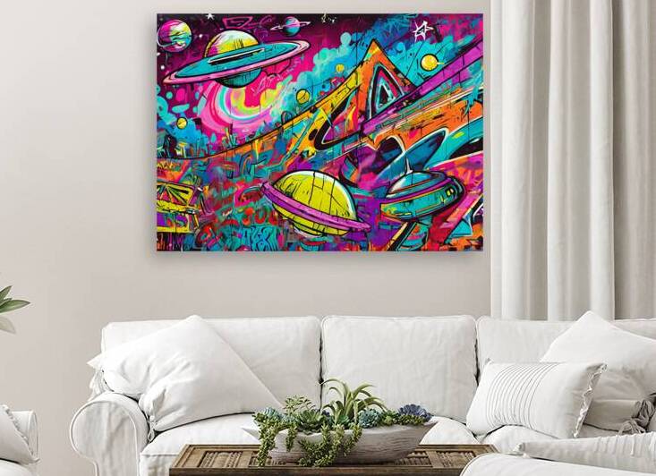 Graffiti Mural  by Thea Menagh