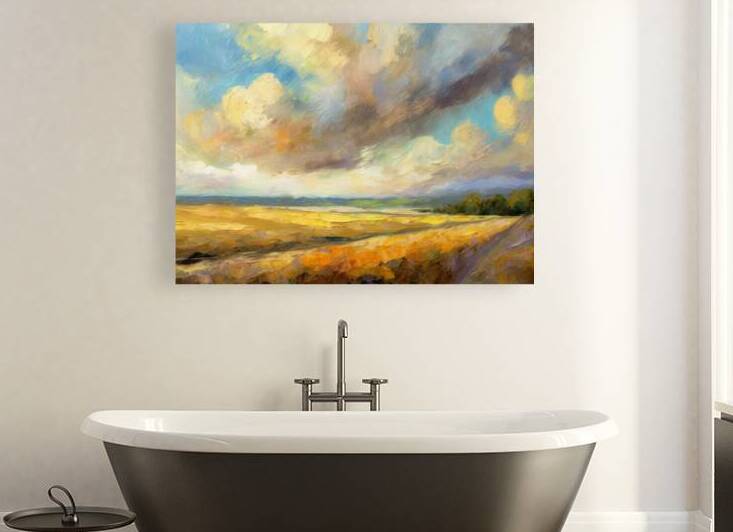Beautiful Prairie Skies by Thea Menagh