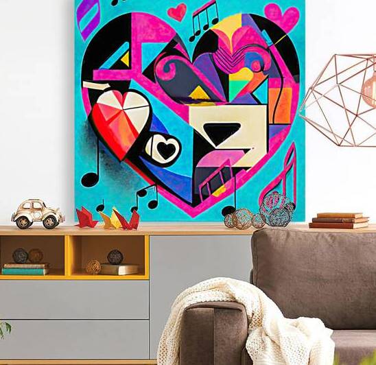 Hearts in a Heart  by Thea Menagh